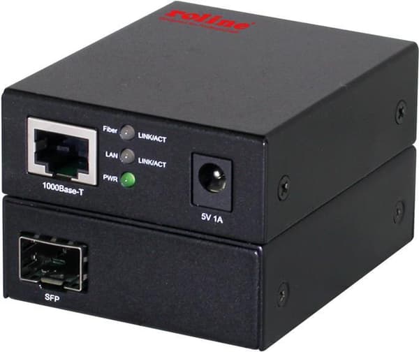 ROLINE 21.13.1174 - 1000Base-T - IEEE 802.3, IEEE 802.3ab, IEEE 802.3u, IEEE 802.3z - SFP - 75 mm - 60 mm - 23 mm (21.13.1174)