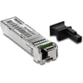 Miniatyrbild 1 av 6: TRENDnet TEG MGBS20D5 - SFP (Mini-GBIC) transceivermodul - Gigabit Ethernet - 1000Base-LX, Fiber Channel - LC enkelläge - 1550 (TX) / 1310 (RX) nm (TE