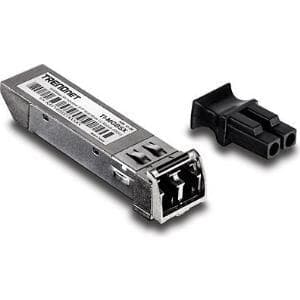 TRENDnet TI-MGBSX - SFP (Mini-GBIC) Transceiver Module - GigE - 1000Base-SX - LC Multi-Mode - upp till 550m - 850nm (TI-MGBSX)