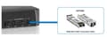 Miniatyrbild 2 av 2: LevelOne GVT-0300 - SFP (Mini-GBIC) transceivermodul - upp till 550 m - för ProCon GSW-2472TGX (GVT-0300)