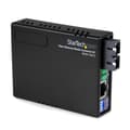 Miniatyrbillede 1 af 5: StarTech 10/100 Mbit/s Ethernet Fiberoptisk Multimode Mediekonverter SC 2km - Mediekonverter - 10Base-T, 100Base-FX, 100Base-TX - RJ-45 / SC multi-mod