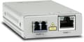 Miniatyrbillede 1 af 2: Allied Telesis AT MMC2000/LC - Mediekonverter - GigE - 10Base-T, 1000Base-SX, 100Base-TX, 1000Base-T - RJ-45 / 2 x LD multimode - op til 500m - 850nm