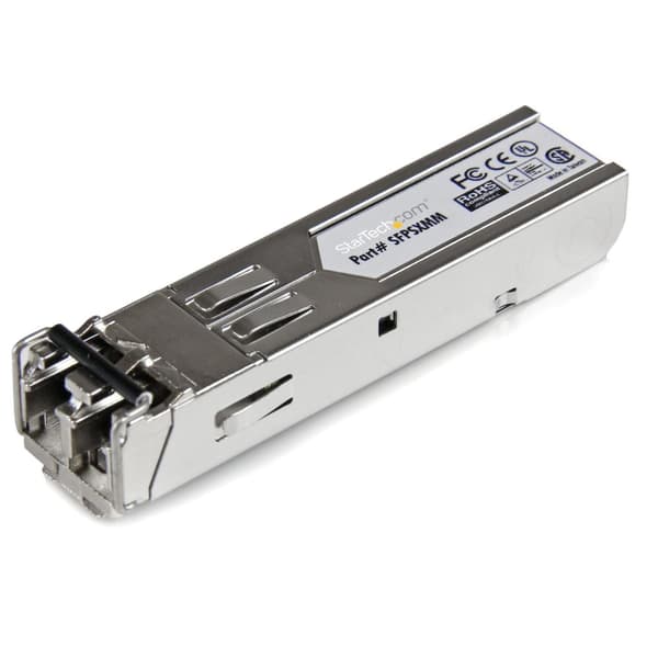 StarTech.com Gigabit 850nm Multimode LC Fiber (FO) SFP-sändarmodul - 550m - Mini-GBIC - SFP (Mini-GBIC) Transceiver Module - 1000Base-SX - LC Multi-Mo