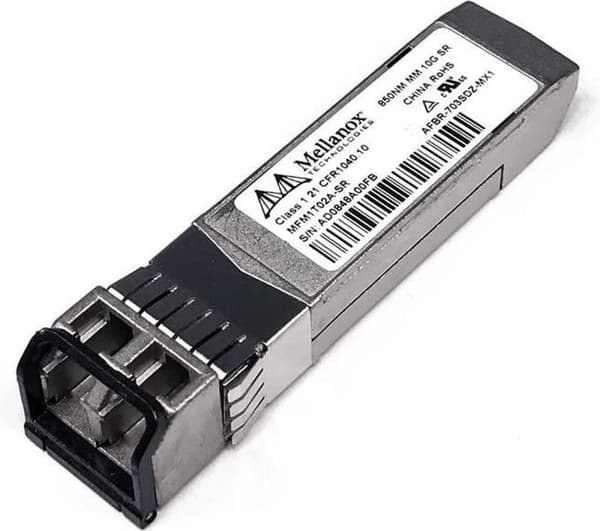 Mellanox Technologies SFP+ SR verkkolähetin-vastaanotinmoduuli Kuituoptiikka 10000 Mbit/s SFP+