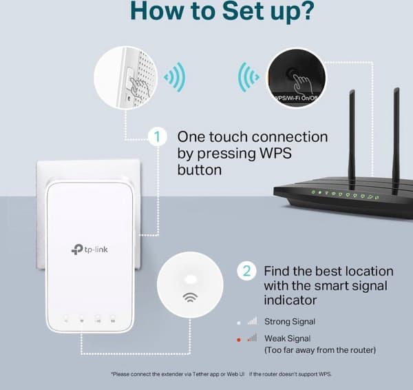 TP-Link AC1200 Mesh Wi-Fi Range Extender