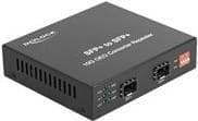 Delock mediakonverterare 10GBase-R SFP+ till SFP+
