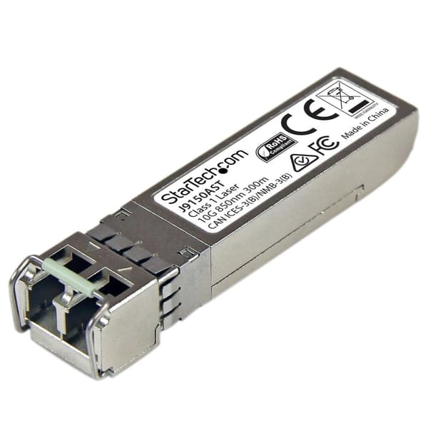 StarTech.com 10 Gigabit fiberoptisk SFP+ transceivermodul, HP J9150A-kompatibel, MM LC med DDM, 300m, 10GBase-SR
