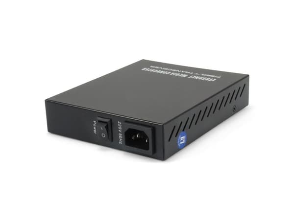 LevelOne FVM-1101 netværksmediekonverter 100 Mbit/s 1310 nm Sort