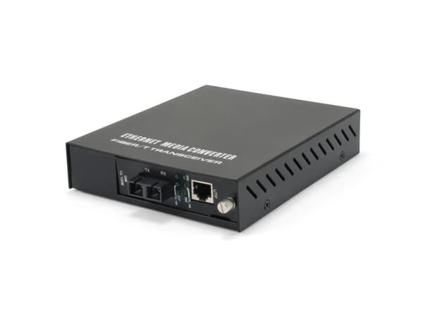 LevelOne FVM-1220 netværksmediekonverter 1310 nm Sort