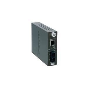 TRENDnet TFC-110S60i - Mediekonverter - Ethernet, Fast Ethernet - 10Base-T, 100Base-FX, 100Base-TX - SC single mode / RJ-45 - op til 60 km - 1310nm (T