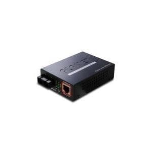 Planet FTP-802 - Mediaomvandlare - Ethernet, Fast Ethernet - 10Base-T, 100Base-FX, 100Base-TX - SC multi-mode / RJ-45 - upp till 2 km - 1310 nm (FTP-8
