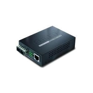 PLANET GT-902 - Mediekonverter - GigE - 10Base-T, 1000Base-SX, 100Base-TX, 1000Base-T - RJ-45 / SC multi-mode - op til 550m - 850nm