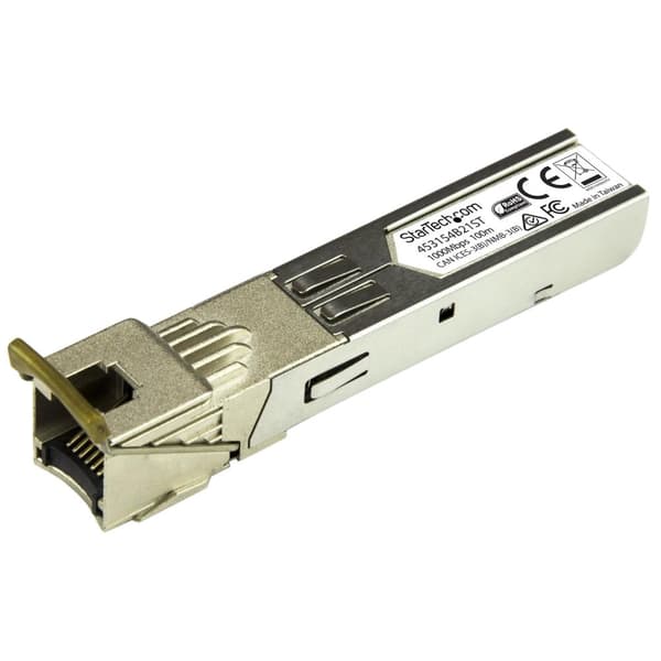 Gigabit RJ45 Copper SFP Transceiver Module - HP 453154-B21 kompatibel SFP - Livstidsgaranti - 1000Base-T Copper SFP Module - Mini-GBIC