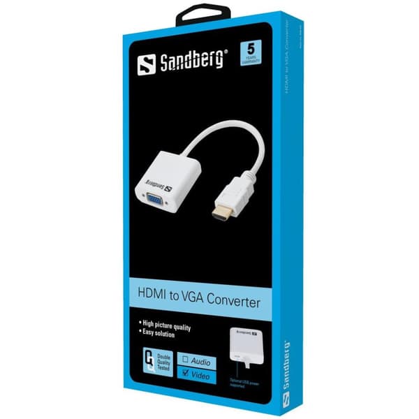 Sandberg HDMI till VGA-omvandlare