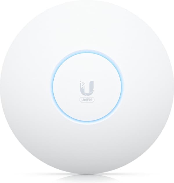 Ubiquiti Networks Unifi 6 Enterprise U6-Enterprise - Access Point - Wi-Fi 6E Hvid