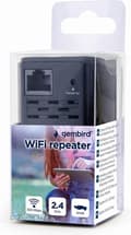 Miniatyrbillede 2 af 2: Gembird WNP-RP300-03-BK bro/repeater Netværksrepeater 300 Mbit/s Sort