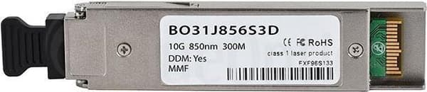 Kompatibla Telco-system BTI-10GSR-DD-XFP BlueOptics© BO31J856S3D XFP Transceiver, LC-Duplex, 10GBASE-SR, Multimode Fiber, 850nm, 300M, DDM, 0°C/+70°C