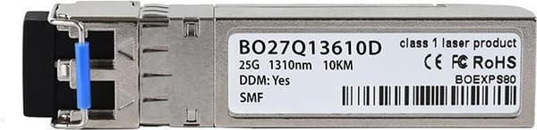 Kompatibel Packetlight SFP28-25G-LR-PC BlueOptics SFP28 Transceiver, LC-Duplex, 25GBASE-LR, Singlemode Fiber, 1310nm, 10KM, DDM, 0°C/+70°C (SFP28-25G-