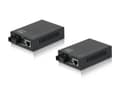 Miniatyrbillede 1 af 2: LevelOne FVT-2202 netværksmediekonverter 100 Mbit/s Sort