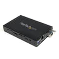 Miniatyrbild 1 av 4: StarTech.com Gigabit Ethernet Single Mode Fiber / Optisk LC Media Converter 40 km - Media Converter - 1000Base-LX, 1000Base-SX, 1000Base-T - RJ-45 / L