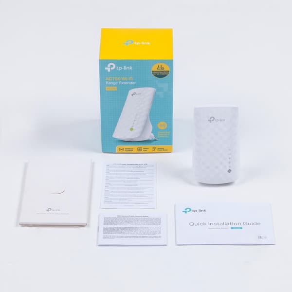 TP-Link RE200 netværksforlænger Netværksrepeater Hvid 10, 100 Mbit/s