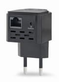 Miniatyrbillede 3 af 5: Gembird WNP-RP300-03-BK bro/repeater Netværksrepeater 300 Mbit/s Sort