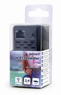Miniatyrbillede 5 af 5: Gembird WNP-RP300-03-BK bro/repeater Netværksrepeater 300 Mbit/s Sort