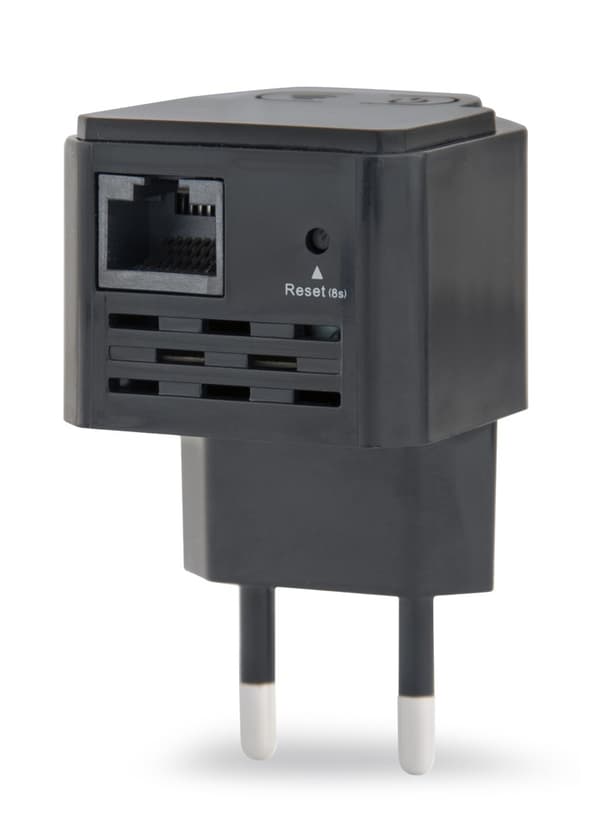 Gembird WNP-RP300-03-BK bro/repeater Netværksrepeater 300 Mbit/s Sort