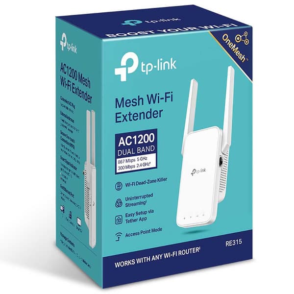 Tp-link Wifi Repeater Re315-ac1200 Hvid