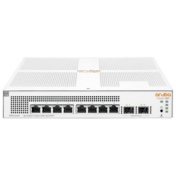 Hpe Aruba Ion 1930 8g 2sfp 124w Hvid