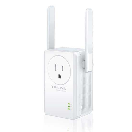 Tp-link Wifi Repeater Wifi 300 Mbps With Connector Soho Hvid