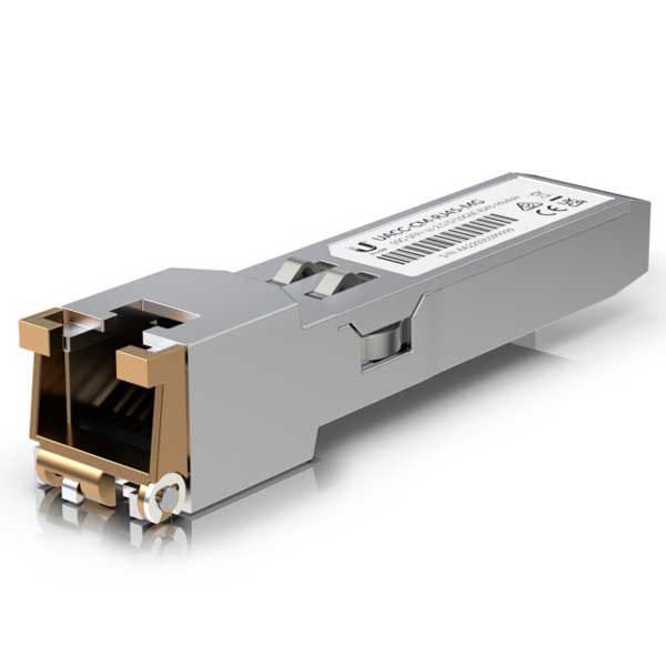 Ubiquiti Sfp+ Transceiver Uacc-cm-rj45-mg Søvfarvet