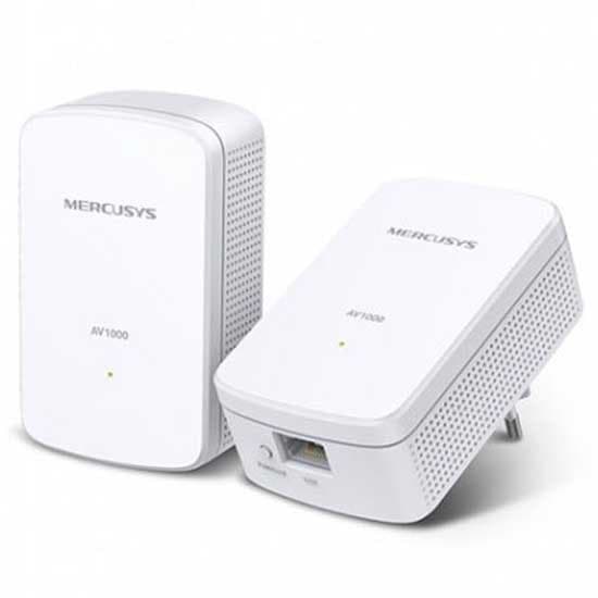 Mercusys Mp 500 Av1000 Gigabit Powerline Av1000 Gigabit Powerline Startsæt Hvid Hvid