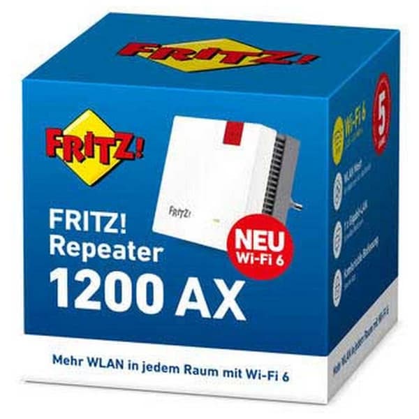 Fritz Wifi Repeater 1200ax Hvid