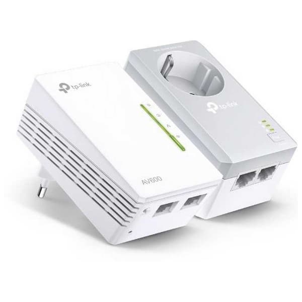 Tp-link Wifi Repeater Kit Powerline Hvid