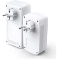 Miniatyrbild 4 av 4: CPL Tp Link Kit CPL AV1300 Gigabit WiFi AC1200 3 portar Ethernet Gigabit med förlängningsuttag