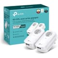 Miniatyrbild 1 av 4: CPL 2000 Mbps - TP-Link TL-PA9025P KIT - CPL-uttag med 2 Gigabit-portar med integrerat uttag - CPL-box Kit med 2