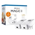 Miniatyrbild 2 av 6: DEVOLO Magic 2 LAN - Startpaket - 2 CPL-adaptrar - 2400 Mbits/s