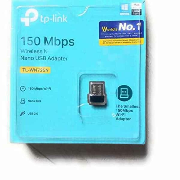 Nätadapter TP-Link TL-WN725N 150 Mbit/s Svart