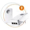 Miniatyrbild 1 av 4: DEVOLO Magic 2 Triple LAN - Starter Kit - 2 x 3xGigE-adaptrar - 2400 Mbit/s
