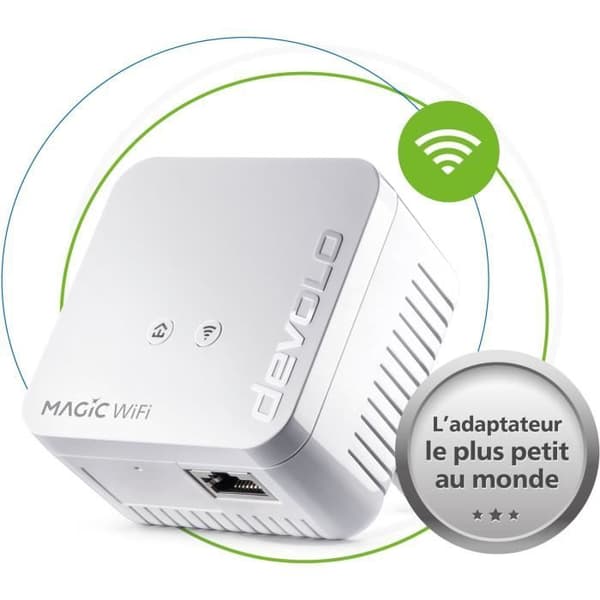 DEVOLO Magic 1 WiFi mini - Förlängning - 1 PLC-adapter - 1200 Mbit/s