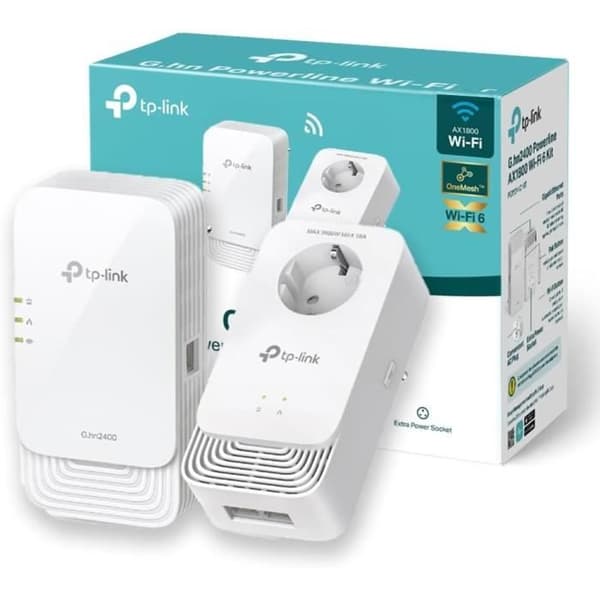 TP-Link CPL WiFi G.hn2440, WiFi 6 AX1800, PGW2440 KIT