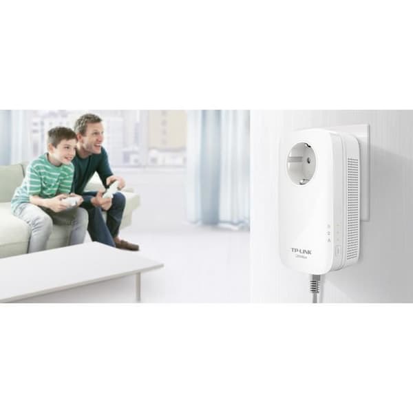TP-LINK AV1200 Powerline Extender Kit 1 Ethernet-port