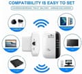 Miniatyrbild 3 av 7: WiFi-repetitor 300Mbps 2.4GHz - Repeterarläge/Router/AP | CE-märkt med LAN-port & WPS-knapp - Hemma/Kontor