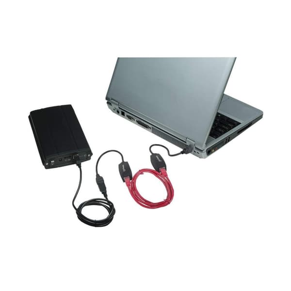 Manhattan USB-A linjeforlænger, til brug med RJ45-netværkskabel (medfølger ikke), forlænger USB-enhed op til 60 m, busstrøm, Cat5e/Cat6/Cat6A RJ45-net