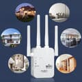 Pikkukuva 5 / 11: Toistin WIFI-SIGNAALINVAHVISTIN 300mb/s jopa 4 antenniin REITITIN TUKIASEMA
