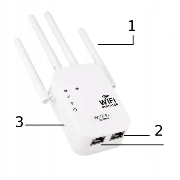 Toistin WIFI-SIGNAALINVAHVISTIN 300mb/s jopa 4 antenniin REITITIN TUKIASEMA