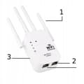 Pikkukuva 6 / 11: Toistin WIFI-SIGNAALINVAHVISTIN 300mb/s jopa 4 antenniin REITITIN TUKIASEMA