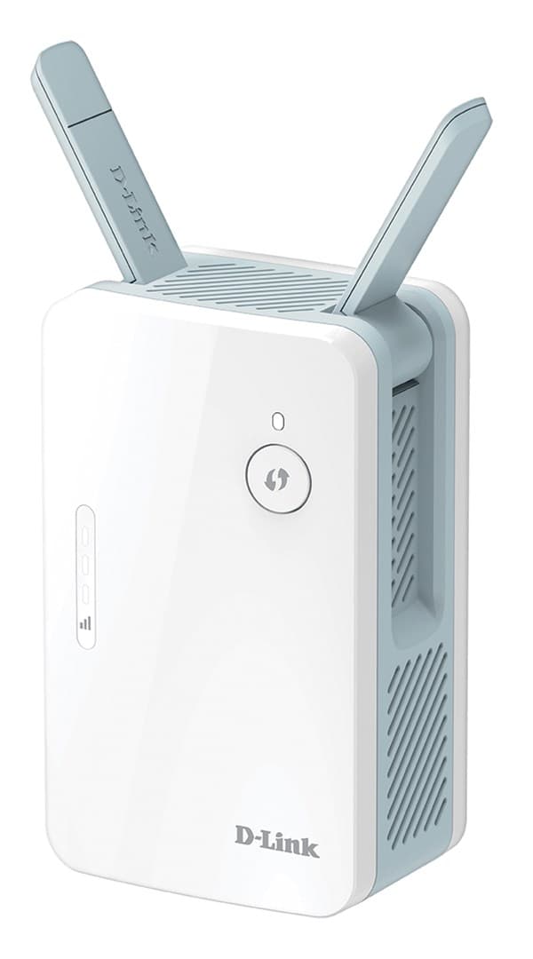 D-Link | AX1500 Mesh Range Extender | E15/E | 802.11ac | 300+1200 Mbit/s | 10/100/1000 Mbit/s | Ethernet LAN (RJ-45) porte 1 | Intet mobilt bredbånd |