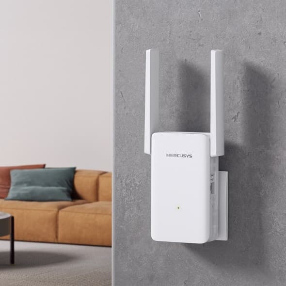 Mercusys ME80X netværksforlænger Hvid 100, 1000 Mbit/s